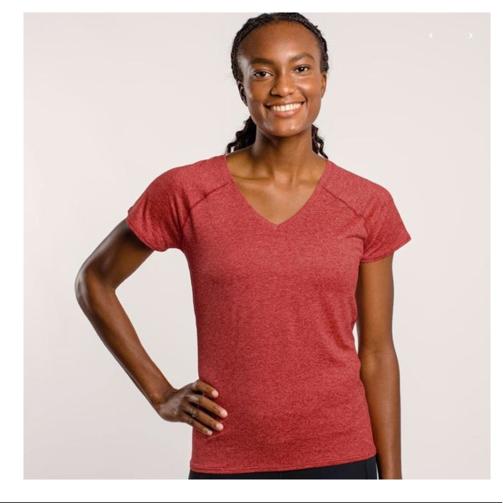 Oiselle Light Lux V-Neck Tee